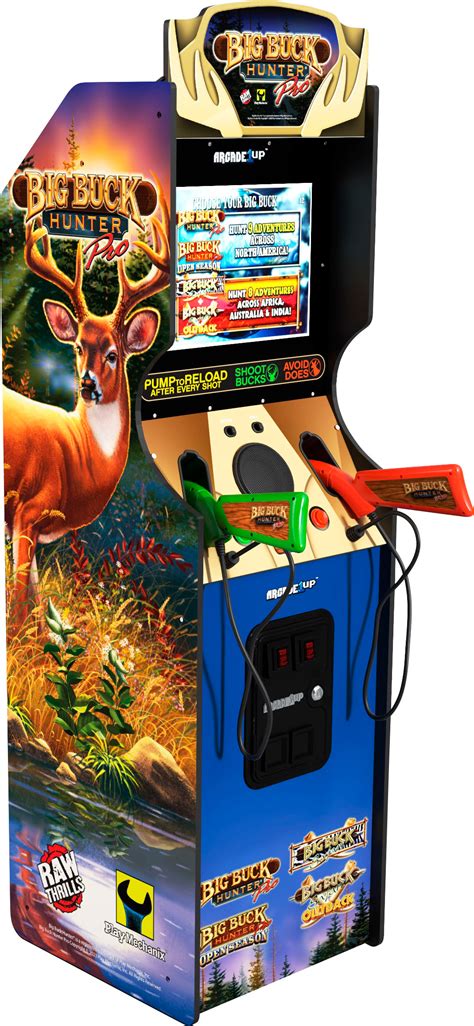 big buck arcade machine|big buck hunter 1 up.